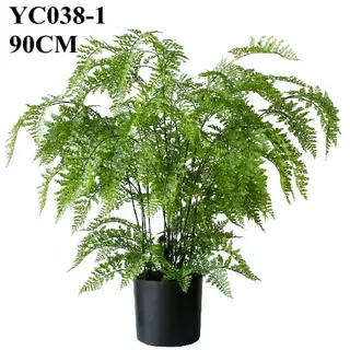 Faux Green Fern Bonsai, 90 CM